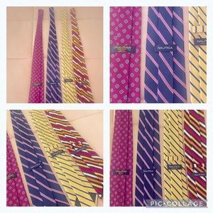 BRAND NAME TIE bundle!! 4 ties, excellent condition, fantastic colors